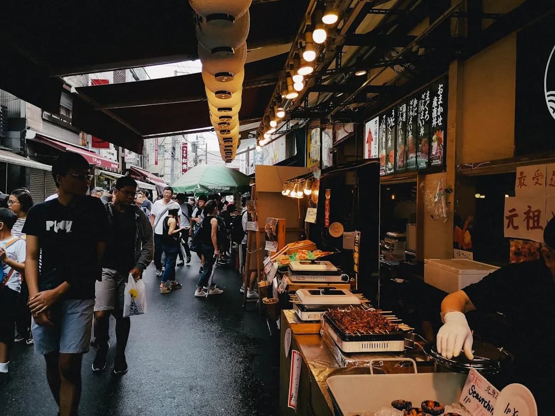 Ameyoko Market food stalls